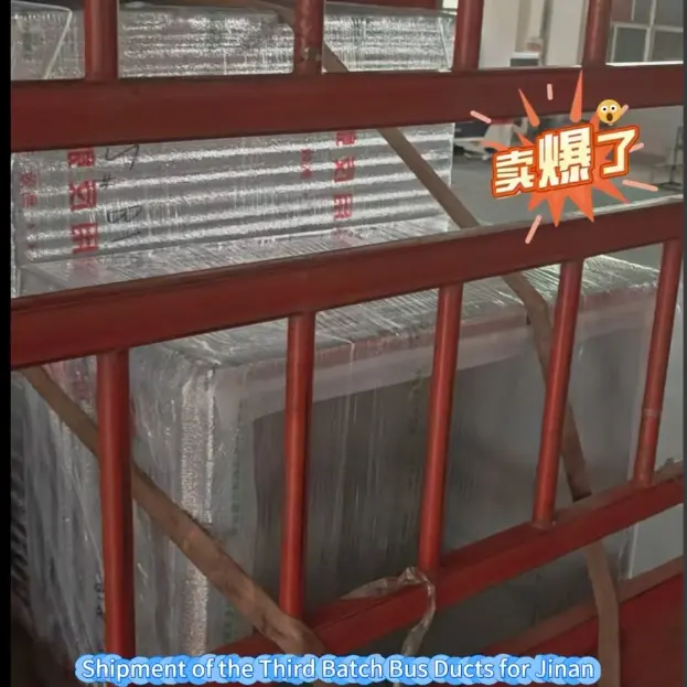 Terzo lotto di prodotti Busway consegnati con successo al progetto Jinan, garantendo la fornitura continua di soluzioni efficienti di distribuzione dell'energia